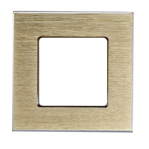 gold aluminium frame