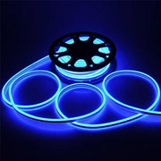 8X16mm blue double sided 240V strip lights