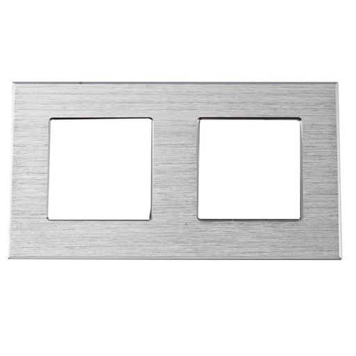 Double Silver Aluminium Frame