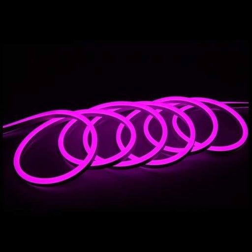 pink neon strip light dimmable