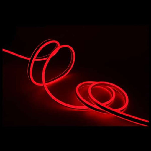 red double sided neon strip light dimmable