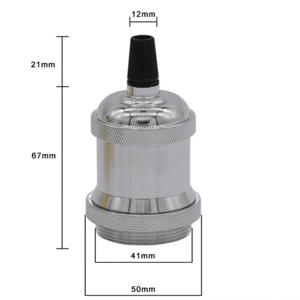 Julius Silver Ceiling Hanging Light