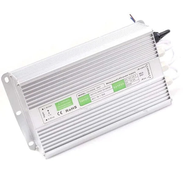 12V DC to 110 – 240V AC Waterproof IP67 Power Supply