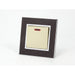 goat skin leather single Frame with gold Interest of switch neon