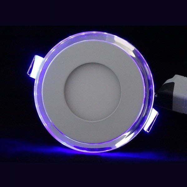 I LumoS LED 10 Watt Round Recessed Ceiling DownLight with Blue Light