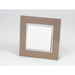 Gold Satin Metal Single Frame with white insert of 1 gang light switch