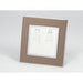 Gold Satin Metal Single Frame with white insert of telephone and internet socket