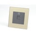 Gold Glass Single Frame with dark grey insert of Internet socket