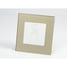 Gold Glass Single Frame with white insert of telephone socket