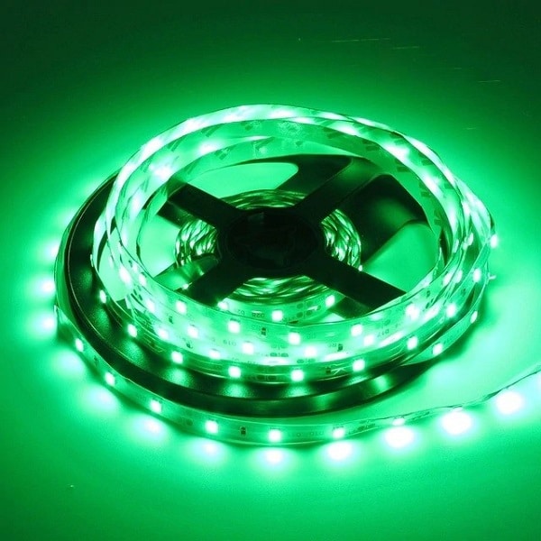 I LumoS GREEN LED 5m Tape Strip Light 12V DC 4.8W/m