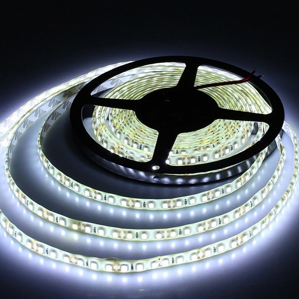 I LumoS PURE WHITE LED 5m Tape Strip Light 12V DC 9.6W/m