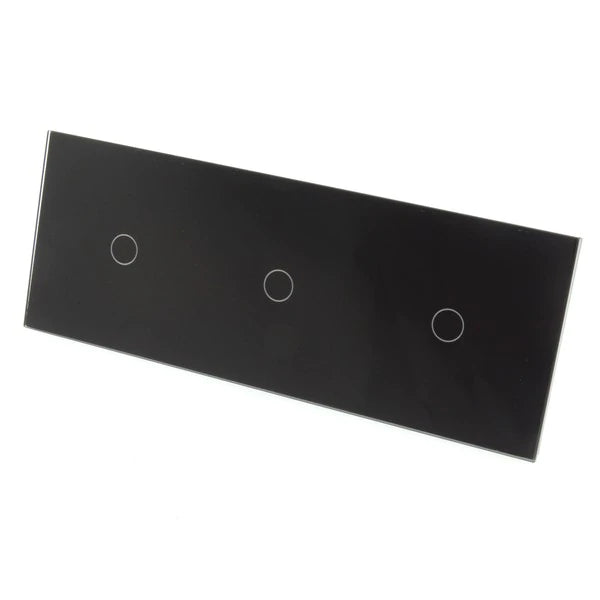 I LumoS Triple Black Glass Panel Fascia