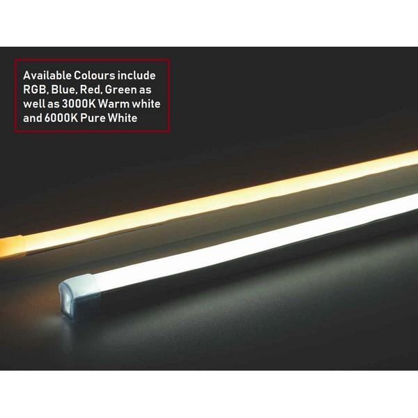 Different temperatures of white strip light