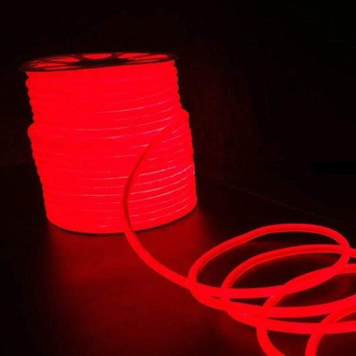 red neon strip lights