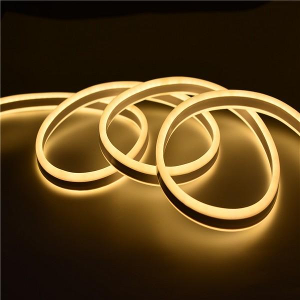 warm white double side neon strip light dimmable