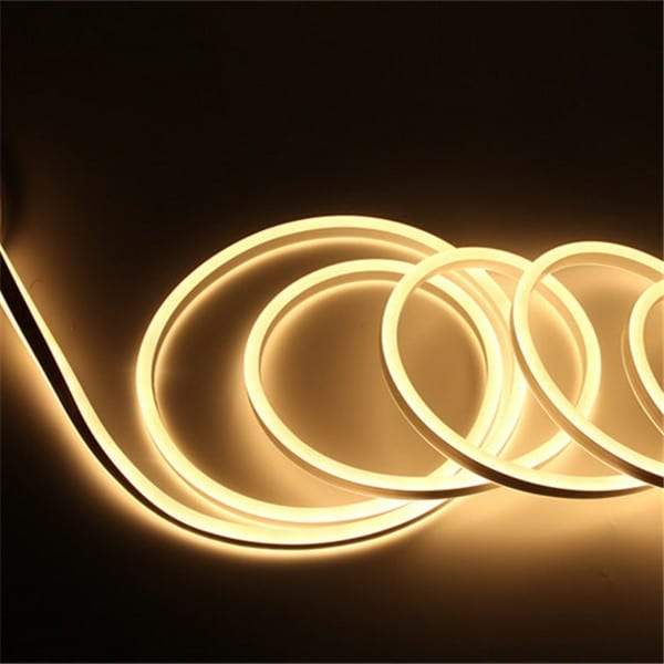 warm white double sided neon strip light dimmable