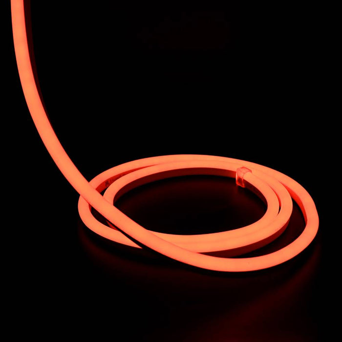 Coral Orange 8x16mm 240V neon strip light