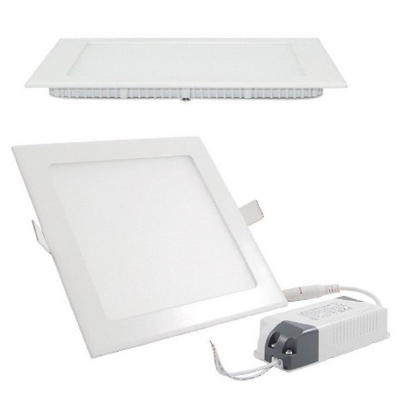 I LumoS LED 24 Watt Square UltraSlim 10mm Recessed Panel Light